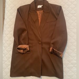 Brown Blazer